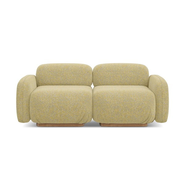 Žuta  sofa 190 cm Ailani – Makamii
