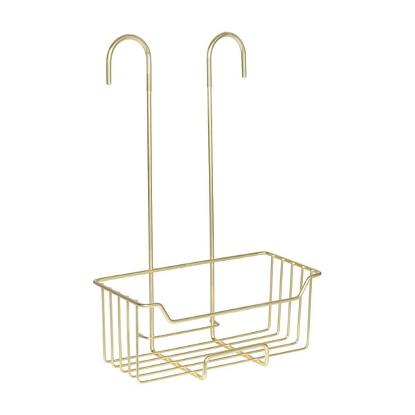 Viseća kupaonska polica od nehrđajućeg čelika u zlatnoj boji Milo – Wenko-image-4