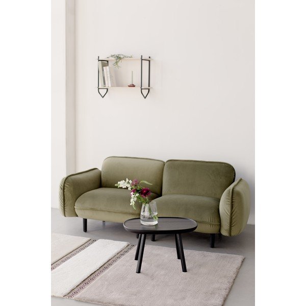 Zelena baršunasti sofa 188 cm Bean – EMKO-image-1