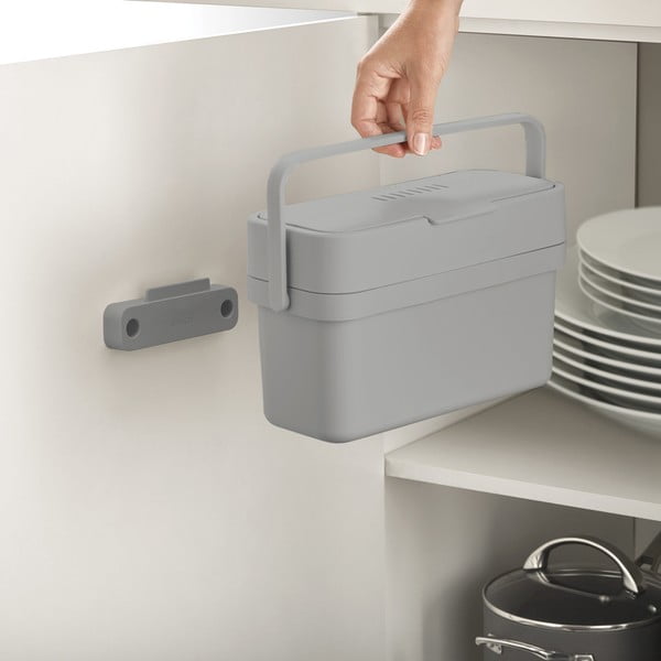 Siva kanta za bio otpad 4 l Duo – Joseph Joseph-image-4