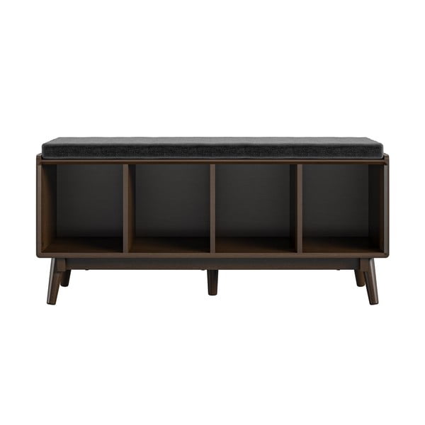 Smeđa kutija za cipele s klupom Novogratz Brittany-image-2