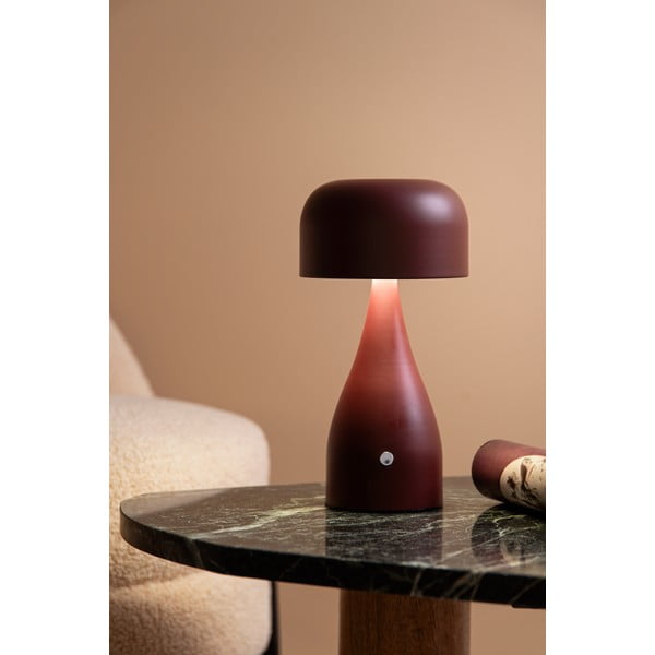 Pomoćni stol s pločom stola u mramornom dekoru 50x75 cm Organic   – Leitmotiv-image-2