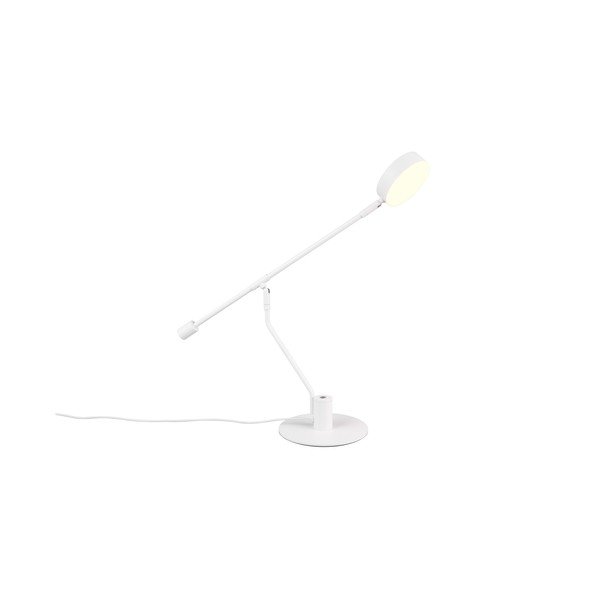 Mat bijela LED stolna lampa sa savitljivom konstrukcijom (visina 64 cm) Manduro – Trio-image-4