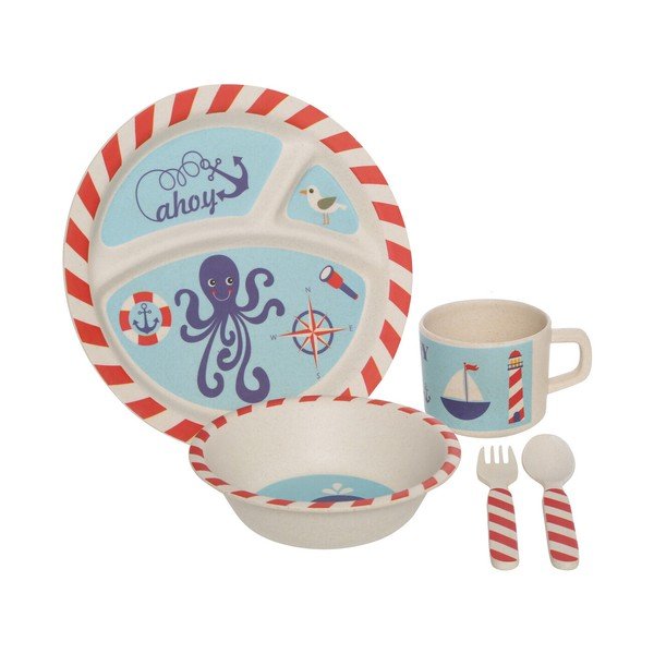 Dječji set posuđa 5 kom od bambusa Eden – Premier Housewares