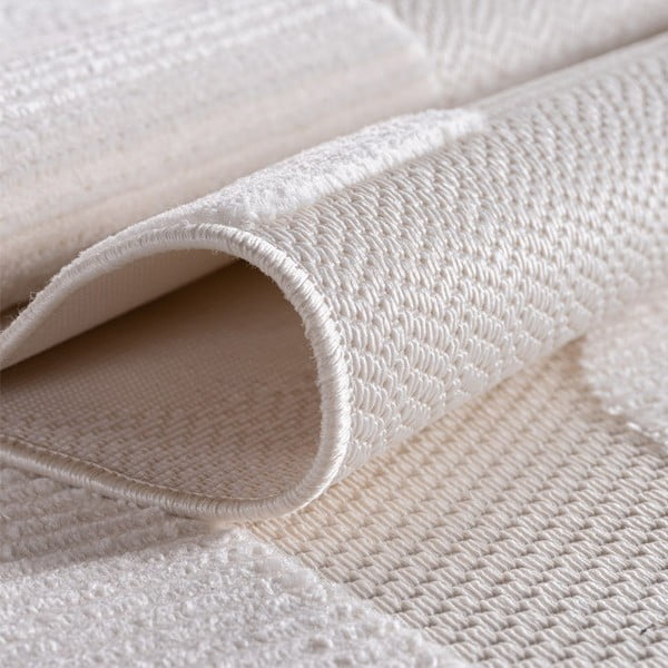 Krem unutarnja i vanjska staza 80x150 cm Doha 1651 Cream – Ayyildiz Carpets-image-2