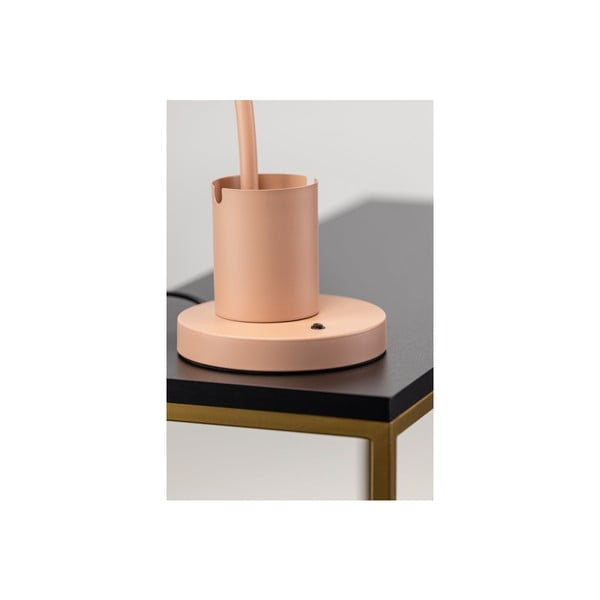 Svijetlo plava/ružičasta stolna lampa s metalnim sjenilom (visina 50 cm) Mouse – GTV-image-3