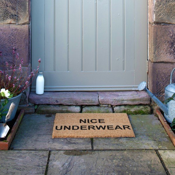 Otirač od kokosovih vlakana 40x60 cm Nice Underwear – Artsy Doormats-image-3