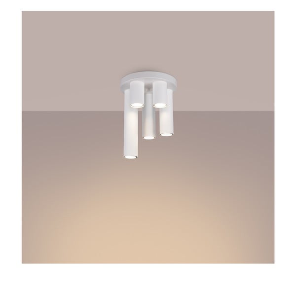 Bijela stropna svjetiljka Castro – Sollux-image-1
