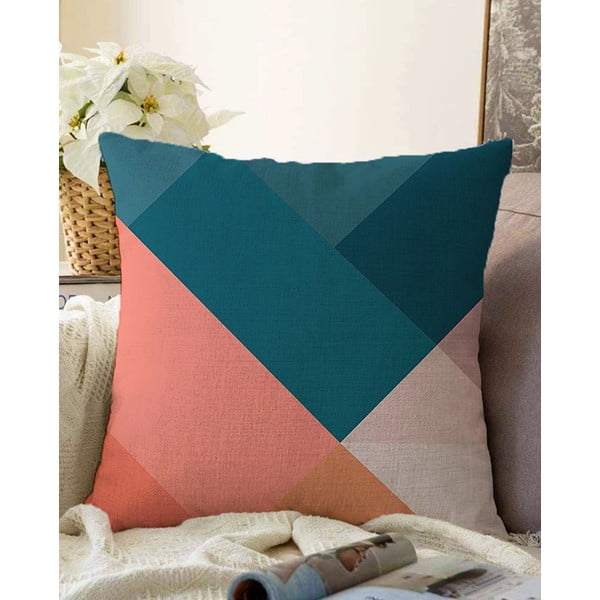 Jastučnica s udjelom pamuka Minimalist Cushion Covers Triangles, 55 x 55 cm