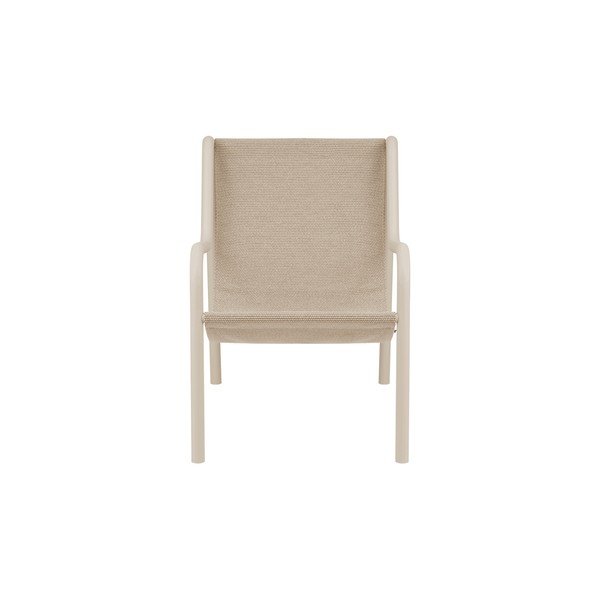 Bež metalna vrtna fotelja Nokk – noo.ma-image-3