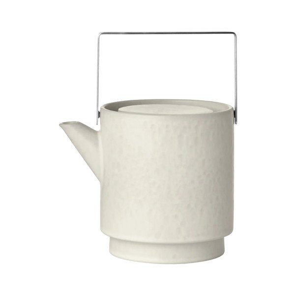 Krem čajnik od kamenine s cjedilom 1 l Makoto – Blomus