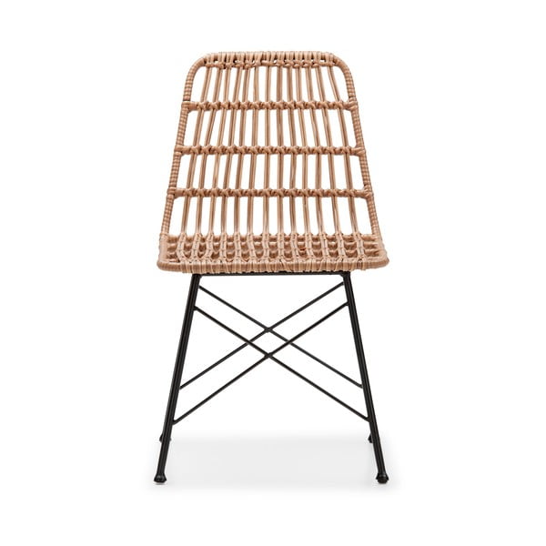 Vrtni set od 2 pletene stolice od umjetnog ratana Bonami Essentials Gabriela-image-2