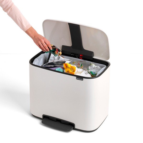 Bijela kanta za otpad Brabantia, 36 l-image-1