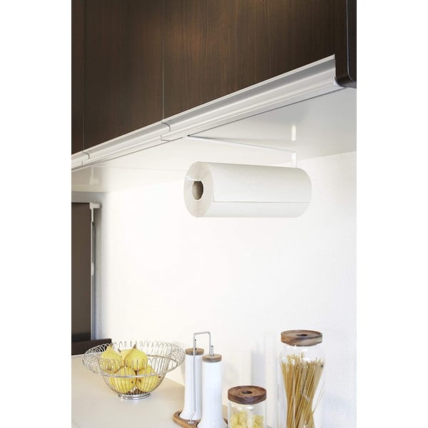 Bijeli viseći držač za kuhinjske ručnike Yamazaki Tower-image-1