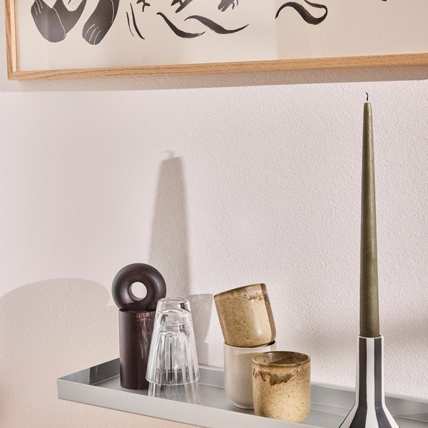 Metalna polica u srebrnoj boji 50 cm Bakku – OYOY Living Design-image-2