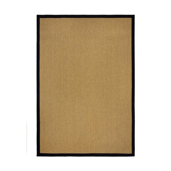 Crni/svjetlo smeđi unutarnji i vanjski tepih 120x170 cm Sisal Look – Flair Rugs