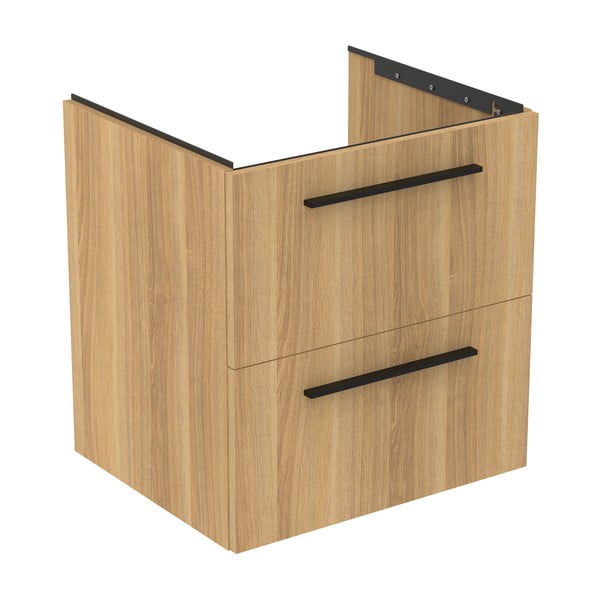 Zidni ormarić za ispod umivaonika u dekoru hrasta u prirodnoj boji 60x63 cm i.Life B – Ideal Standard-image-4