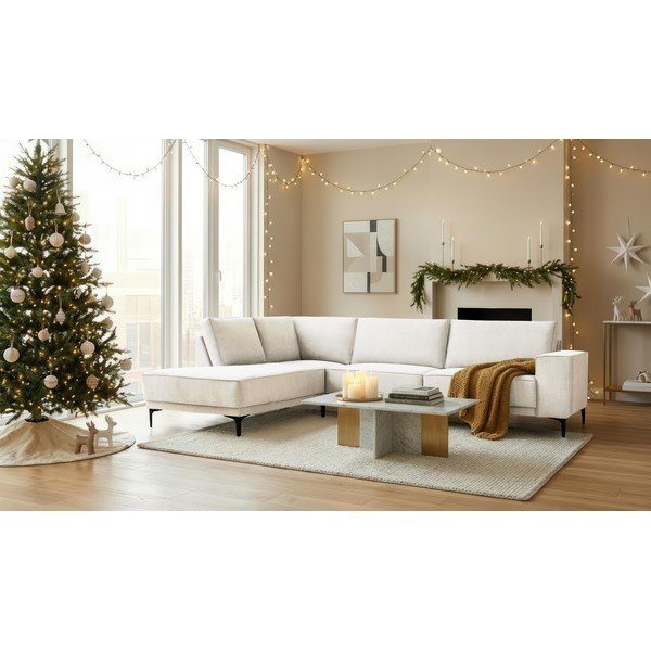 Krem kutna garnitura (s lijevim kutom) Copenhagen – Scandic-image-2