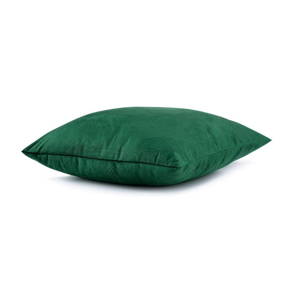 Set od 2 zelene jastučnice s baršunastom površinom AmeliaHome Peacock, 45 x 45 cm
