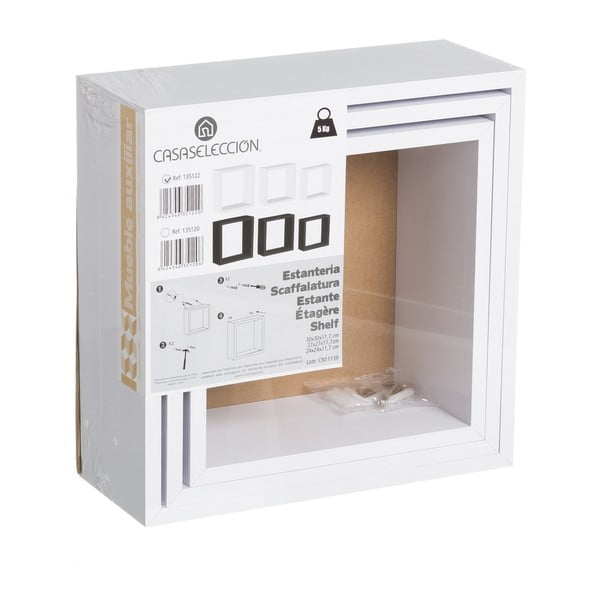 Bijele police u setu 3 kom – Casa Selección-image-3