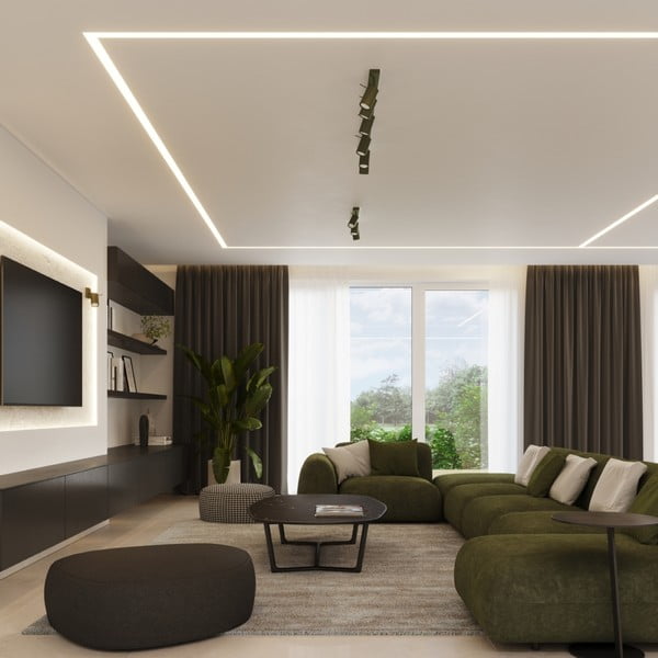 Zeleni reflektor 6x117 cm Etna – Sollux-image-3