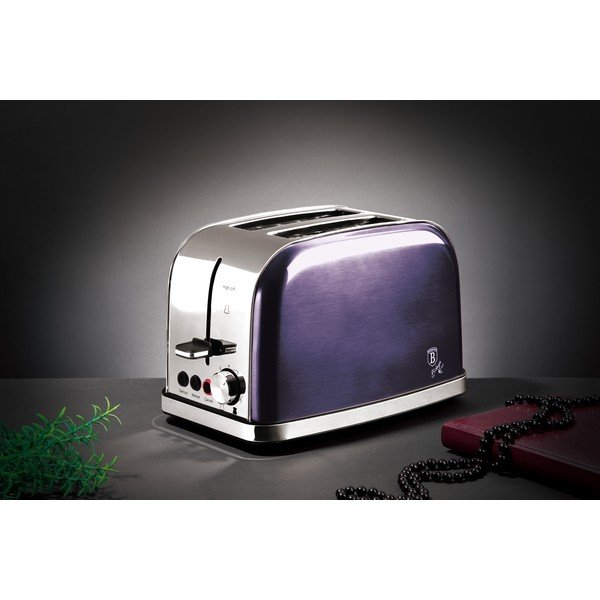 Ljubičasti toster Purple Metallic Line - BerlingerHaus-image-2