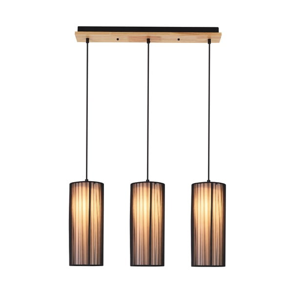 Viseća svjetiljka s tekstilnim sjenilom Kioto – Candellux Lighting
