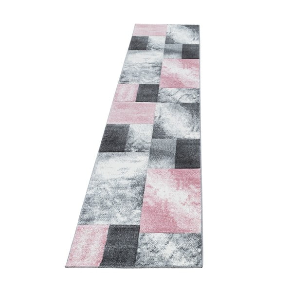 Ružičasta/siva staza 80x300 cm Hawaii – Ayyildiz Carpets