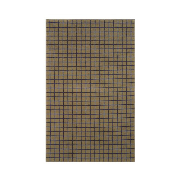 Zeleni/plavi pamučan ručnik 90x150 cm Grid – Jotex-image-2