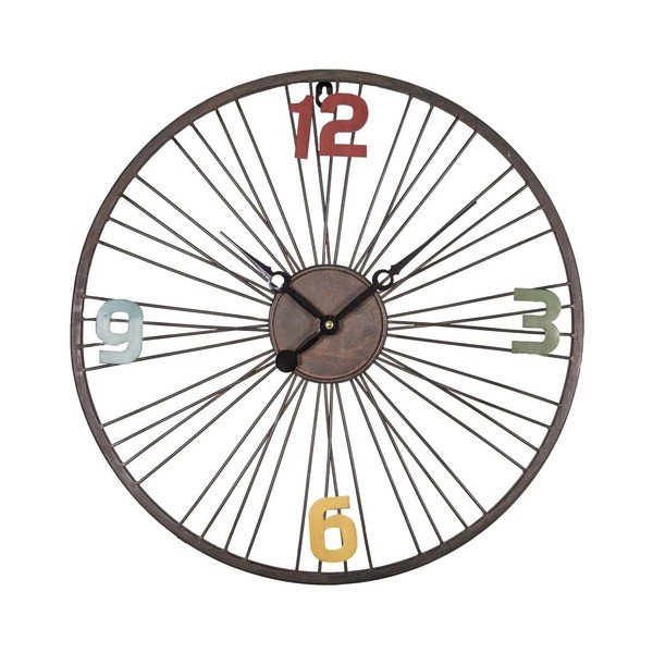 Zidni sat Antic Line Roue Velo, ø 45 cm