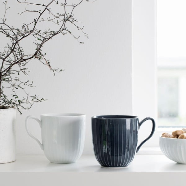 Bijeli porculanska šalica Kähler Design Hammershoi, 330 ml-image-2