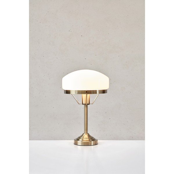 Krem/mjedena stolna lampa (visina 39 cm) Aurelia – Markslöjd-image-4