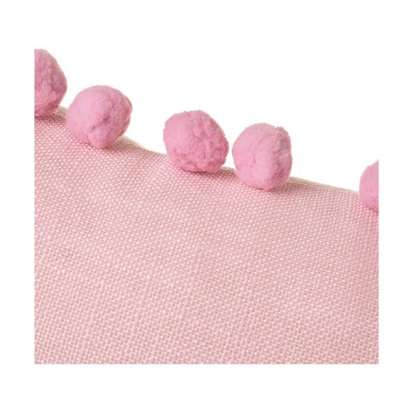 Ružičasti jastuk Unimasa Pompom, 45 x 45 cm-image-1
