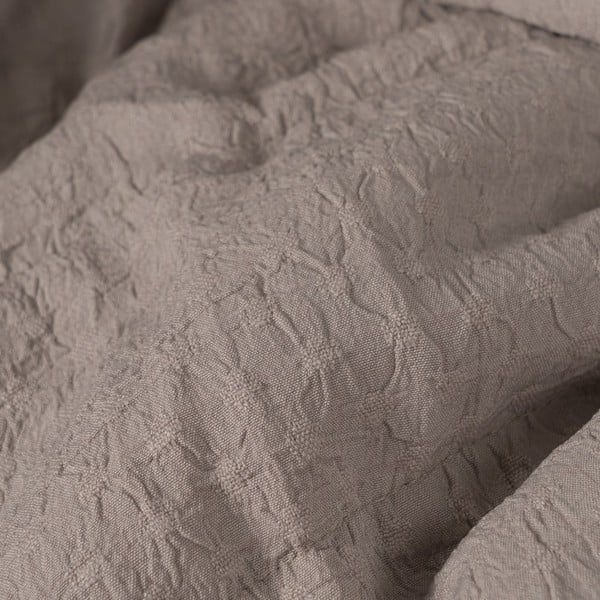 Smeđe-sivi prošiven prekrivač 240x260 cm – Ixia-image-2