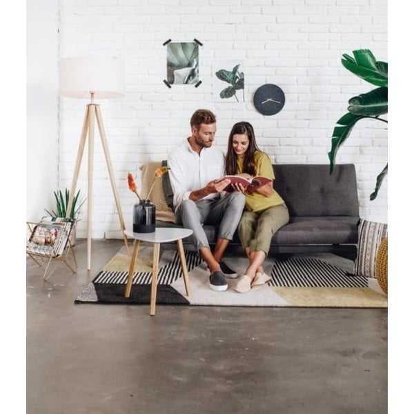 Bijeli stolić Bonami Essentials Viby, 40 x 40 cm-image-1