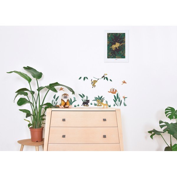 Naljepnice 30x42 cm Jungle Animals – Lilipinso-image-1