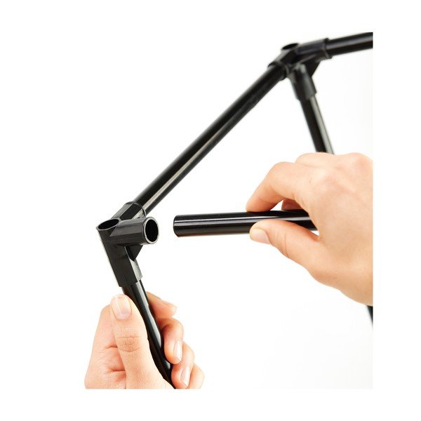 Sivi metalni stalak za cipele – Rayen-image-2
