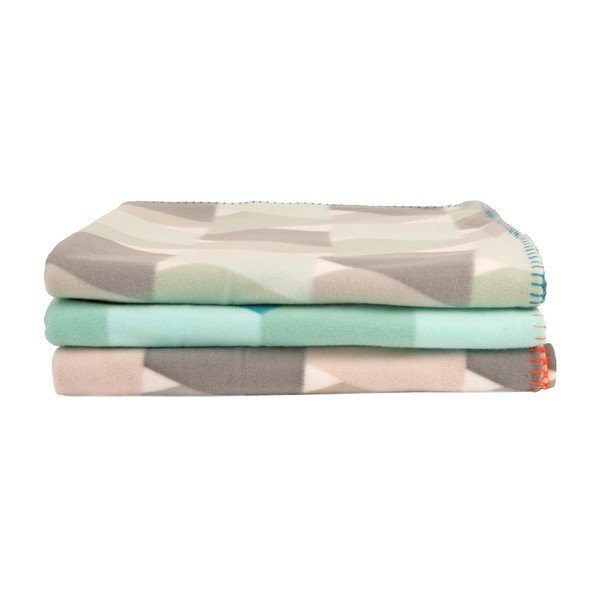 Fleece Blanket Present Time Layers Mint-image-4