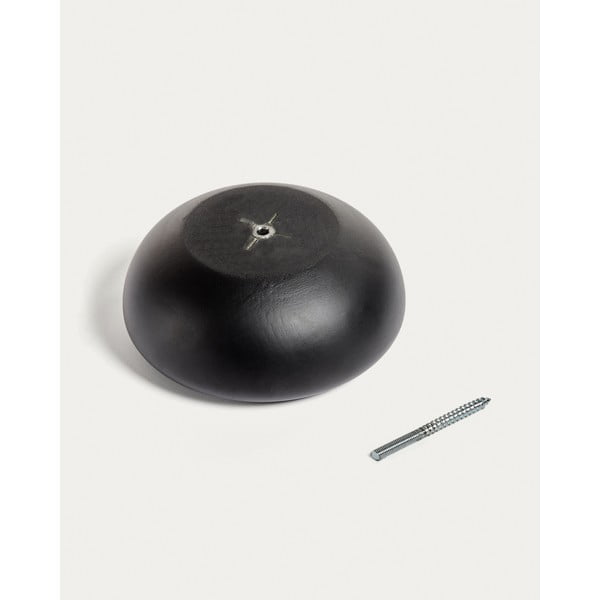 Crne drvene zidne kuke u setu 3 kom Nadue – Kave Home-image-2