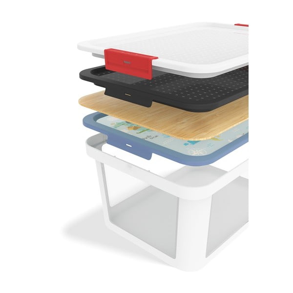 Bijela plastična kutija za pohranu 55,5x39x26,5 cm Albris – Rotho-image-3