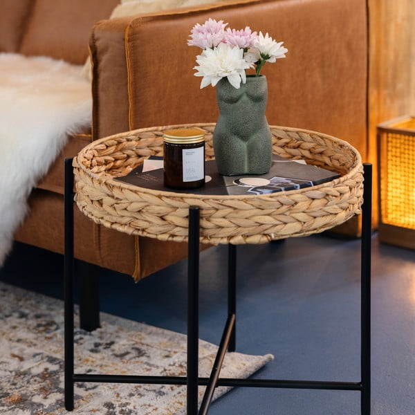 Okrugli pomoćni stol ø 50 cm Naro – House Nordic-image-1