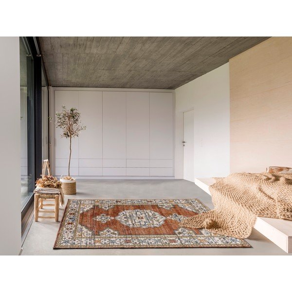 Narančasti/bež tepih 155x230 cm Truva – Universal-image-1