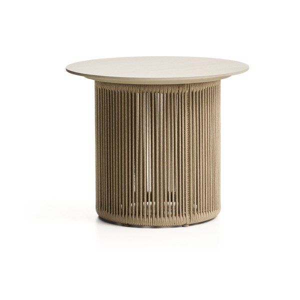 Metalni okrugao vrtni stolić ø 55 cm Orosei – Kave Home