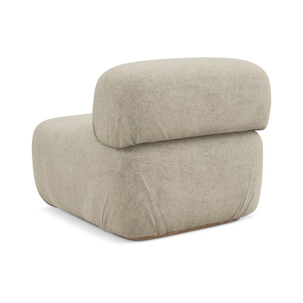 Bež modularna sjedeća garnitura od bouclé tkanine Ailani – Makamii-image-3