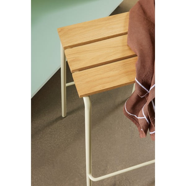 Bež/u prirodnoj boji barske stolice u setu 2 kom (visine sjedala 76 cm) Stilt – Hübsch-image-2