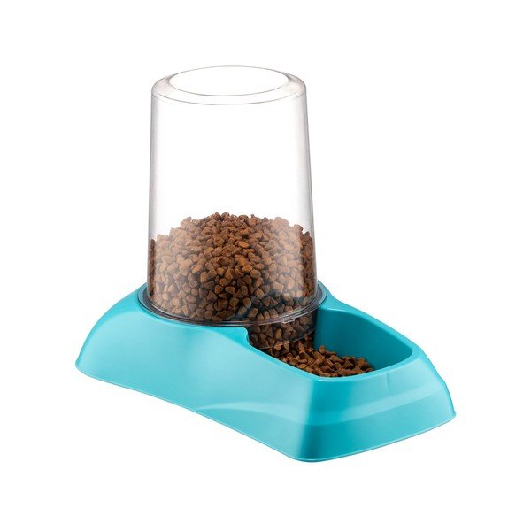 Plavi dozator za granule hrane Petpetite, 3 l