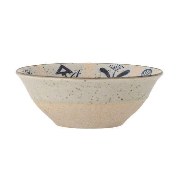 Svijetlo plava/krem zdjelica od kamenine 500 ml Leonie – Bloomingville-image-2