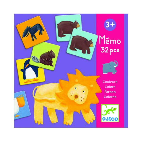 Dječja igra memorije Djeco Animals-image-1