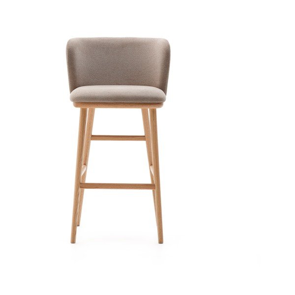 Svjetlo smeđa barska stolica (visine sjedala 75,5 cm) Ciselia – Kave Home-image-4