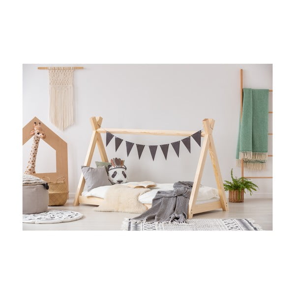 Dječji krevetić od borovine Adeko Mila TP, 90 x 200 cm-image-2